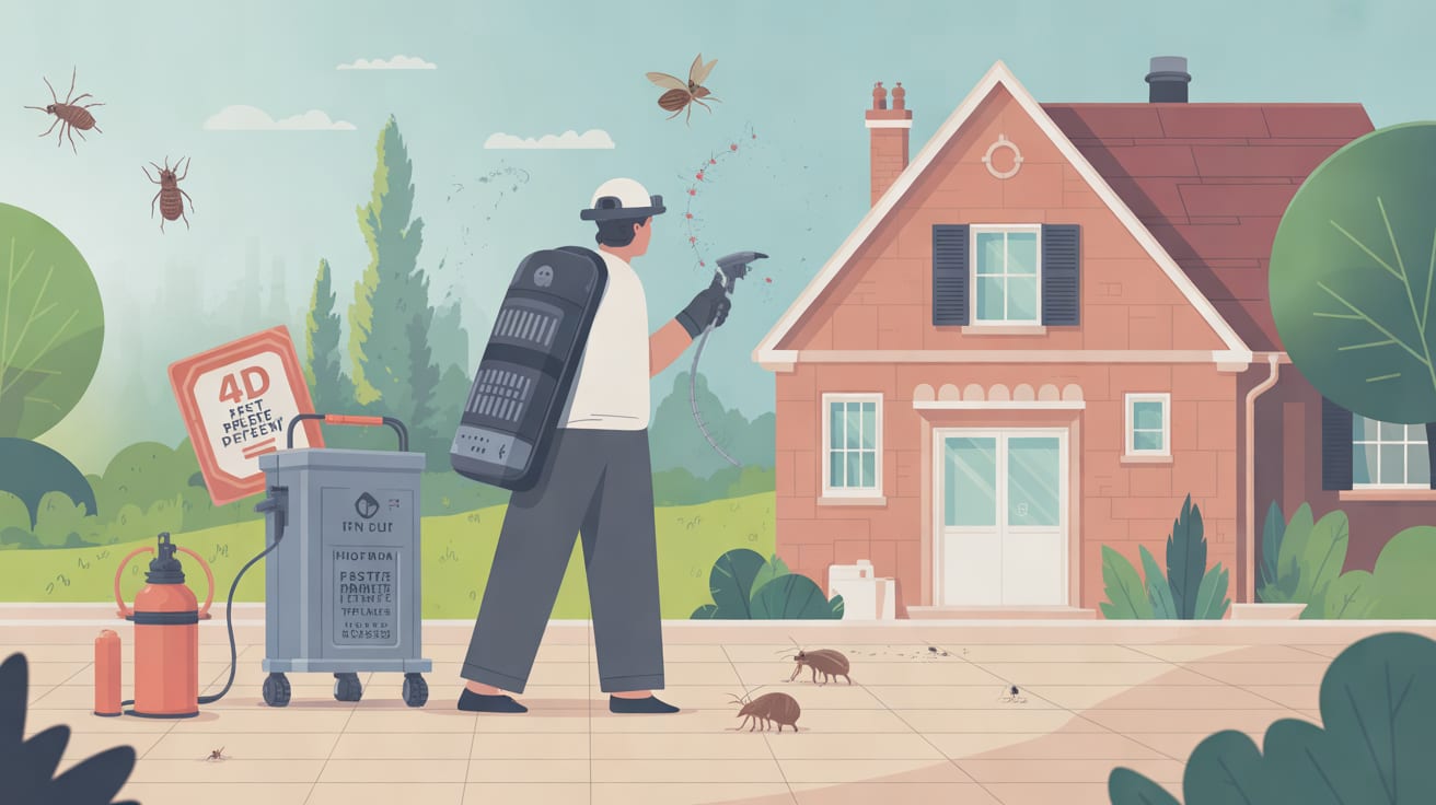 Illustration for What is the 4D Barrier Pest Defense System?